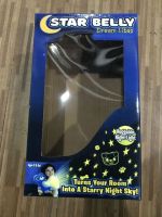 LED Night Light Projector Plush Toy Birthday Party Kids Gifts Sleep Comfort Starry Galaxy Projection Belly Lamp Bedroom Decor