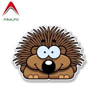 Alialauto สติ๊กเกอร์ติดรถยนต์ลายการ์ตูน Hedgehog PVC รถยนต์รถจักรยานยนต์กันน้ำอุปกรณ์เสริมสติ๊กเกอร์กันรอย14ซม. * 10ซม.