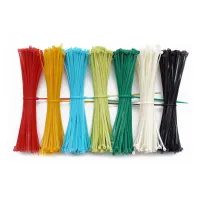 100pcs Self Locking Nylon Cable Ties 2.5x100mm Plastic Zip Tie Band Wire Binding Wrap Straps DIY Cable Fasten Organiser