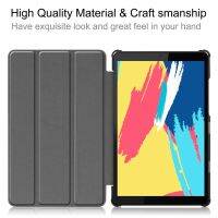 Tab M8 M10 TB-X306 M10 TB-X605 X505 M10 Plus TB-X606F Protective Ultra-thin Tri-fold Custer Bracket Case