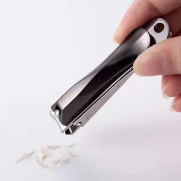 No Splash Nail Clippers Manicure Fingernail Toenail Cutter Nippers