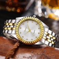 Stainless Steel Men Quartz Watches Relogio Masculino montre de luxe homme Fashion Gold Mens Wristwatch montre homme dropshipping