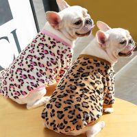 French Bulldog Clothes Soft Coral Fleece Pet Vest Winter Dog Clothes For Small Medium Dogs Puppy Cat Chihuahua Yorkie Pug Coat Clothing Shoes Accessor