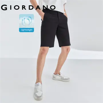 Casual shorts men cotton stretchable short chinos pants Summer black khaki