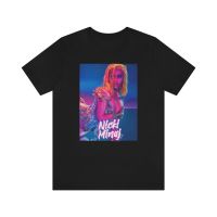 เสื้อยืดผ้าฝ้าย ROUND คอลูกเรือเสื้อยืด คอกลม พิมพ์ลาย Nicki Minaj Aesthetic Premium เหมาะกับของขวัญวันเกิด สไตล์มินิมอล  IXKI