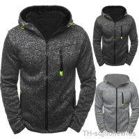 【hot】◎✼  Mens Hoodie with Side Pockets Thin Wool Color Tracksuit Everyday Outdoor Hooded Sleeves