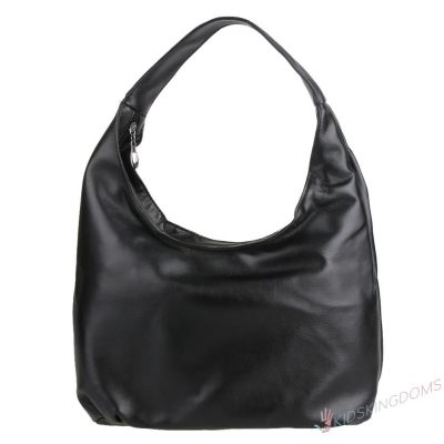 KKD New Black PU Leather Economy Women Shoulder Bag &amp Handbag