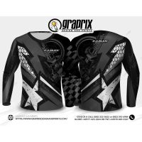 [In stock] 2023 design mens sports clothing  NMAX Rockstar Long Sleeve t-shirt s Full Sublimation，Contact the seller for personalized customization of the name