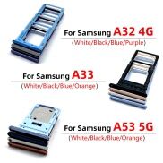 CW Original New Card Sim Tray Holder For A32 4G A33 A53 5G A73 SIM Slot
