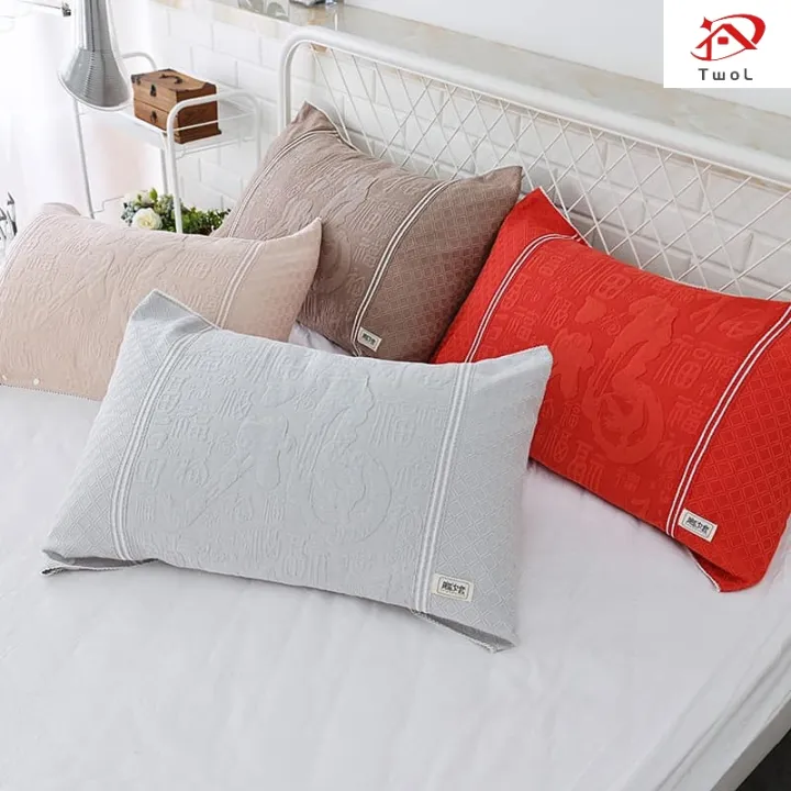 TwoL 1pcs 100 cotton removable pillow cover Lazada PH