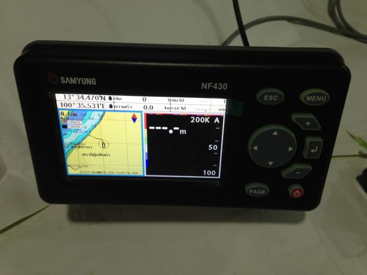 ดาวเทียม-gps-samyung-n430-จอ-4-3-จอสี-lcd-เมนูภาษาไทย