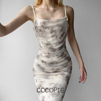 Cocopie ชุดเดรสผู้หญิง เสื้อผ้าผญสวยๆ เดรส ทันสมัย เท่ สบาย ชิค A92M357 38Z230923