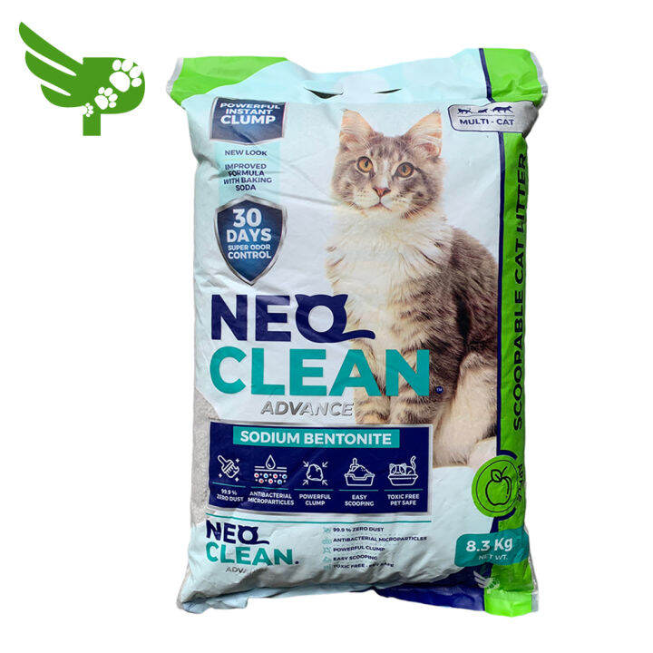 Neo Clean Advance 8.3kg Sodium Bentonite Apple Scent Clumping Cat