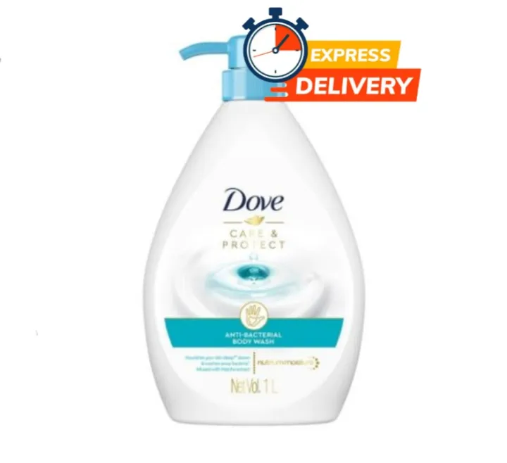DOVE Antibacterial Body Wash Care & Protect 1L Lazada PH