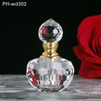 K9 High Quality Crystal Perfume Bottle Empty Refillable 1ML Crystal Glass Essential Oil Bottle Travelling Gift Wedding Favors