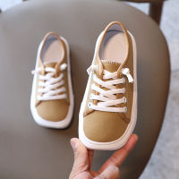 Girls Boys Canvas Shoes Fashion Childrens Yellow Pink Khaki Sneakers Kids Casual Sports Shoes 5 6 7 8 9 10 12 Years New Autumn