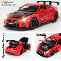 1:32 NISSAN GTR R35 Wide Body Alloy Car Race Alloy Car Model Diecasts Vehicles Refit Racing Toy Cars Kid Toys Children Boy Toy