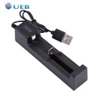 USB เครื่องชาร์จแบตเตอรี่4 Bay อุปกรณ์ชาร์จอัจฉริยะสำหรับแบตเตอรี่ชาร์จ18650 21700 22650 16340