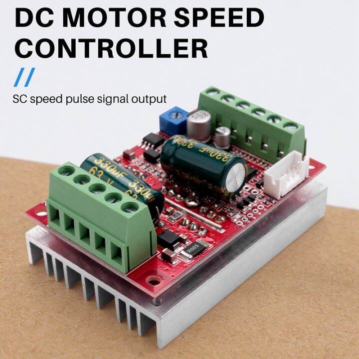 Dc 6 60v 400w Bldc Three Phase Dc Brushless Motor Controller Pwm Hall Motor Control Driver Board