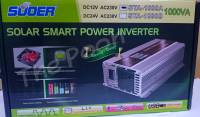 อินเวอร์เตอร์ 12v/24v 1000w(เขียว) Inverter Modified Sine Wave อินเวอร์เตอร์(มีหน้าจอบอกสถานะ) ตัวแปลงไฟ 12v,24v เป็น 220v