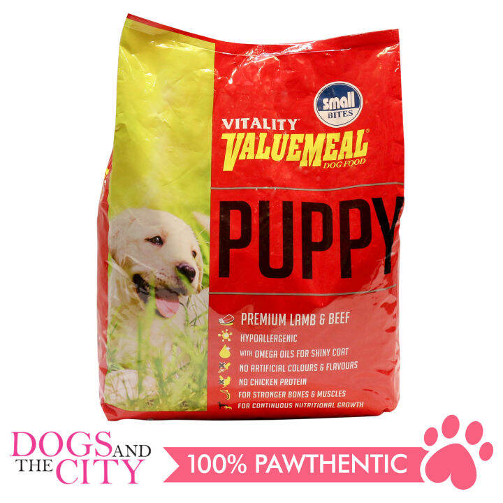 Vitality Value Meal Dog Food Puppy 3kg Lazada PH