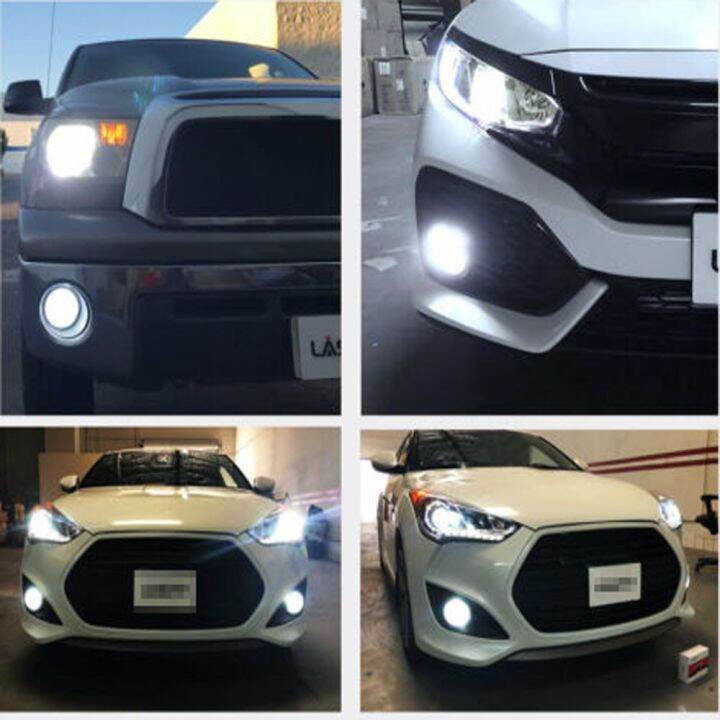 หลอดไฟตัดหมอก-led-h11-6000k-สีขาว-สําหรับ-toyota-hiace-2006-2015-2-ชิ้น-รับประกัน-10-เดือน