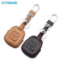 Leather Car Key Cases 2 Buttons Remote Control Fobs Protector Cover Jacket For Opel Vauxhall Astra G Zafira Vectra C Accessories