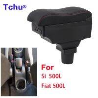 hot！【DT】☍  Fita 500L armrest box SI car modification USB charging Ashtray Car Accessories