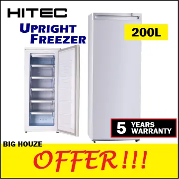 Midea Freezer (188L) Standing Freezer Eco-R600a Super Freeze Function  Upright Freezer MUF-208SD