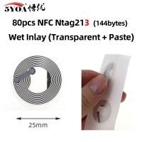 80pcs/35/25/18 NFC Label 25mm NFC Stickers Protocol 13.56MHz ISO14443A Universal RFID Tags NFC Phones NFC Tag Badges