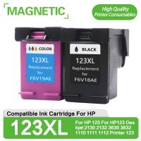 ที่รองรับตลับหมึกแม่เหล็กสำหรับ HP 123สำหรับ HP123 Deskjet 2130 2132 3630 3632 1110 1111เครื่องพิมพ์1112 123