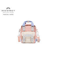 DOUGHNUT BAG : MACAROON Tiny MONET SERIES  : PINK X STONE ดีไซเนอร์รุ่นใหม่ของเรา มีเป้าหมายที่จะออกแบบกระเป๋าคุณภาพสูงและใช้งานได้จริง ( รหัสสินค้า 09712 )