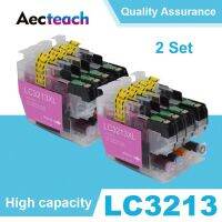 Aecteach ตลับหมึก LC3213 LC3211สำหรับเครื่องพิมพ์ MFC-J895DW MFC-J890DW Brother DCP-J772DW DCP-J774DW LC 3211