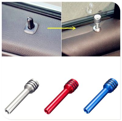 ♨ car Door Lock Pin bolt metal Pull Knob Pin for Mercedes Benz W203 W210 W211 W204 A C E S CLS CLK CLA GLK ML SLK Smart W220 F700