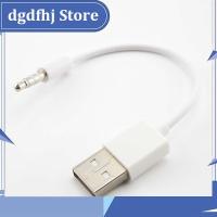 Dgdfhj Shop USB Data/Charging Cable 3.5mm Jack 4 pole Male Plug Connector to USB 2.0 type A Male Adapter for Car Device