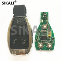 Sikali รีโมทกุญแจสำหรับอัจฉริยะ Mercedes Benz ปี2000รองรับเอ็นอีซีและ Bga 315Mhz หรือ433.92Mhz 3ปุ่ม