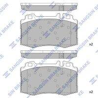 ผ้าดิสเบรคหน้า BENZ M-CLASS W163 S-CLASS W220 C215 1998-2005 SL R129 1992-2001 R230 2001-2012 HI-Q