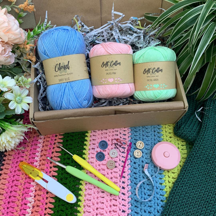 Catcraft Crochet Beginner's Kit Complete crochet kit for beginners