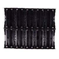 10x Battery Holder Box Case Black