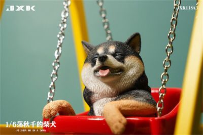 JXK 16 Shiba Inu บนแกว่งรุ่นสัตว์เลี้ยงสุนัขจี้สัตว์สะสมตกแต่งกระเป๋าอุปกรณ์เสริมเด็กสร้างสรรค์ตลกของขวัญของเล่น