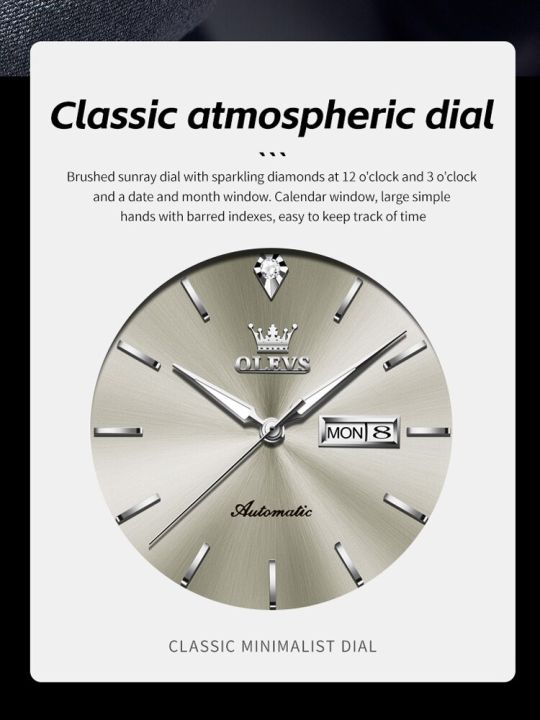 นาฬิกาข้อมือหรู-olevs-aaa-แบรนด์แฟชั่นชั้นนำของผู้ชายนาฬิกาข้อมือกลไกอัตโนมัติผู้ชายกันน้ำเรืองแสง