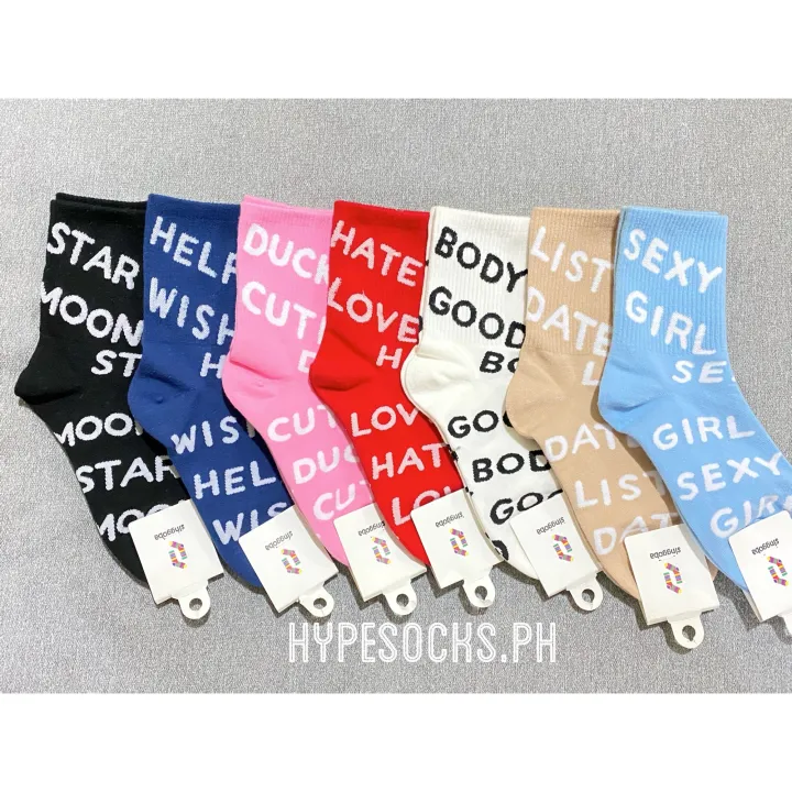 HYPE Statement Iconic Socks High Quality Socks Lazada PH