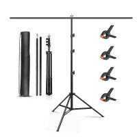 68x50cm/150x200cm ขาตั้งฉากตัว T โครงฉากสตูดิโอ Photography Background Backdrop Stand Kits