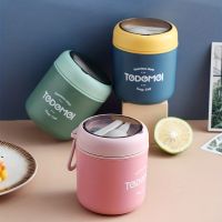 ♂✘▥ 530ml Food Thermal Jar Insulated Soup Cup Thermos Containers Stainless Steel Lunch Box Thermo Keep Hot for School Children