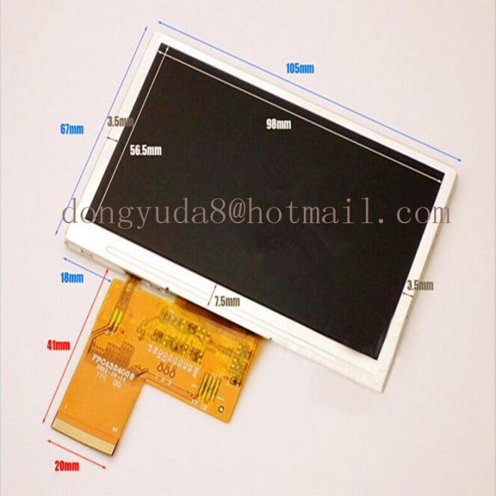 New 4.3" inch HD TFT LCD Screen for Satlink 6932 6936 6939 6960 6965 6966 6979 Salite Finder LCD display screen