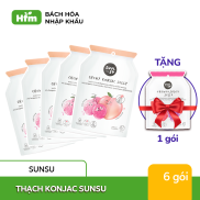 Buy 5 Get 1 Thailand Sunsu fruit konjac jelly delicious taste no calories