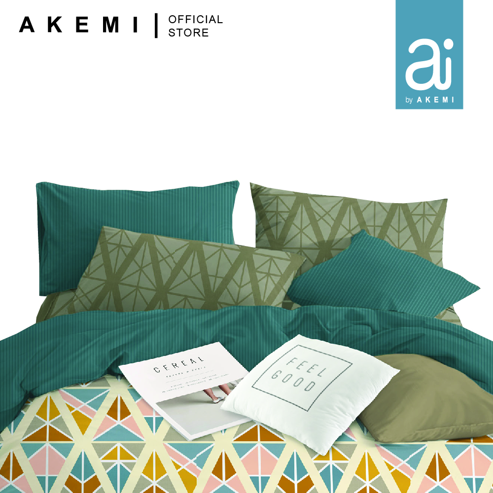 AI by AKEMI Joyvibes Collection Fitted Sheet Set 480TC (Super Single/Queen/King)