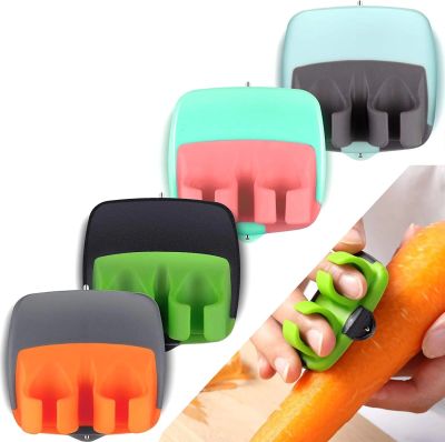 Fruit & Vegetable Peeler Finger Peeler Vegetable Hand Peeler Hand Palm Vegetable Fruit Peeler Fruit SlicerKitchen Gadget Graters  Peelers Slicers