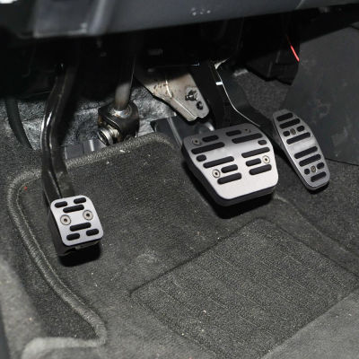 สำหรับ Nissan X-Trail Xtrail T32 2014-2021อลูมิเนียมรถเหยียบแก๊สเบรคเท้า Dead Pedal ป้องกัน