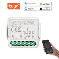 Tuya ZigBee Curtain Switch Module For Roller Shutter Blinds Motor Compatible Smart Home Life Wifi Google Home Alexa Voice Contro